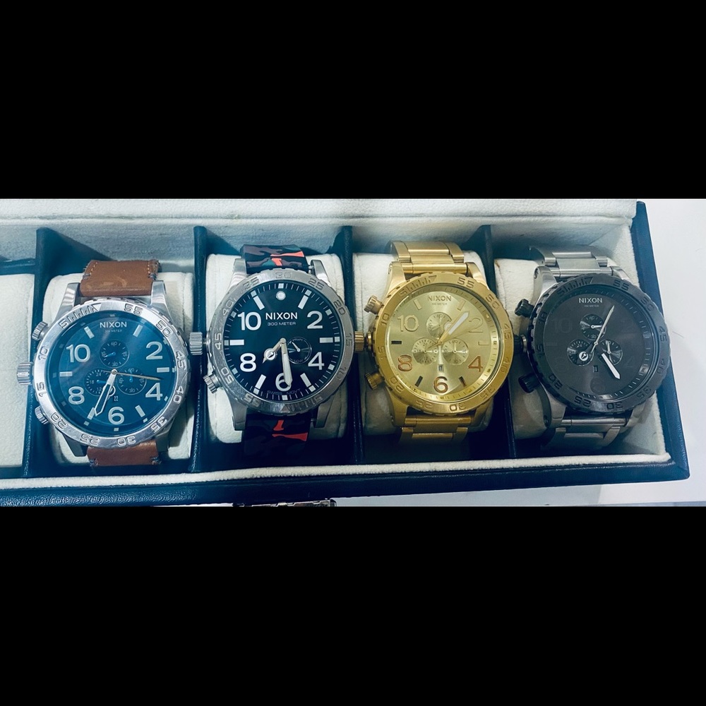 Multiple Nixon 51-30 Chrono watches